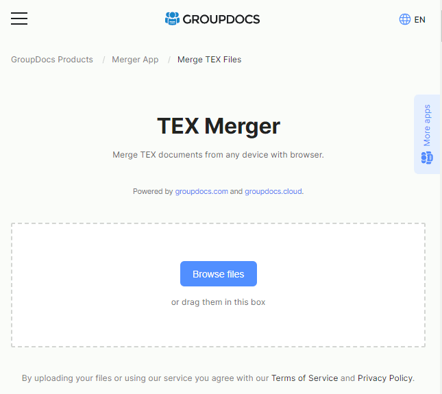 &ldquo;Merge TEX&rdquo;