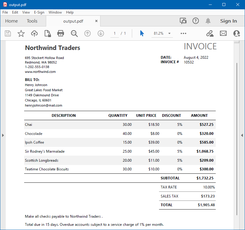 Hidden rows and columns in a worksheet